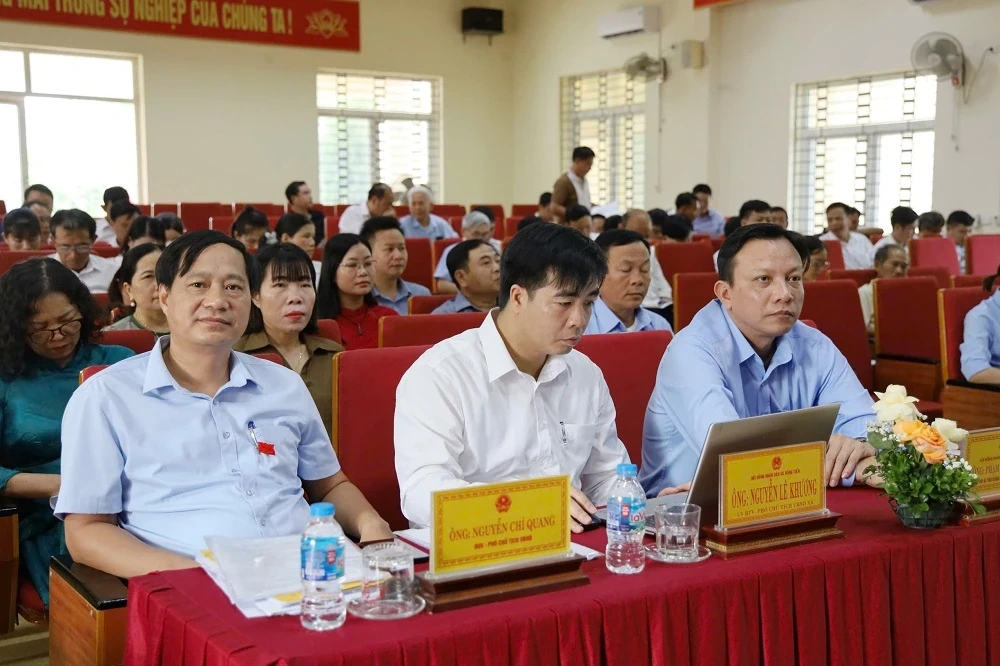 HĐND xã Đồng Tiến thông qua nhiều nội dung quan trọng