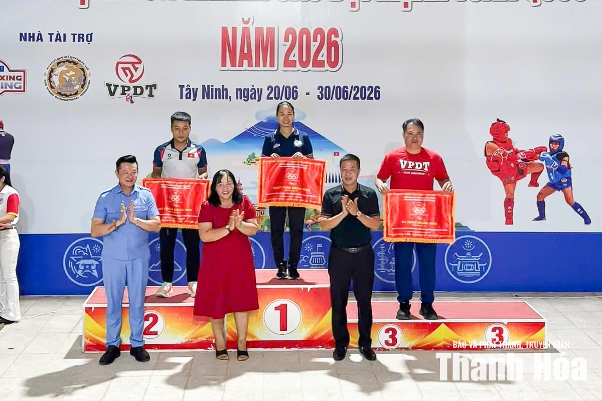 Kun Khmer Thanh Hóa vượt chỉ tiêu tại Giải vô địch Kun Khmer các đội mạnh toàn quốc năm 2026