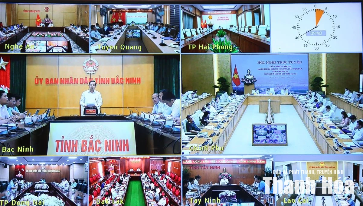 Kết quả triển khai các dự án trọng điểm sẽ là tiêu chí quan trọng đánh giá mức độ hoàn thành nhiệm vụ của địa phương