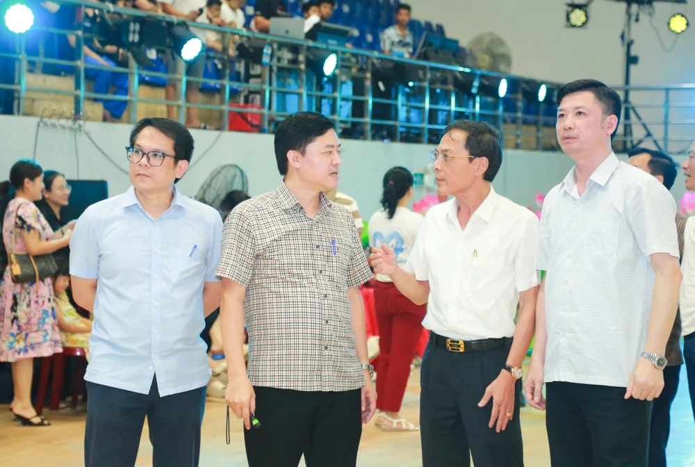 Sẵn sàng cho lễ khai mạc Đại hội TDTT tỉnh Thanh Hóa lần thứ X