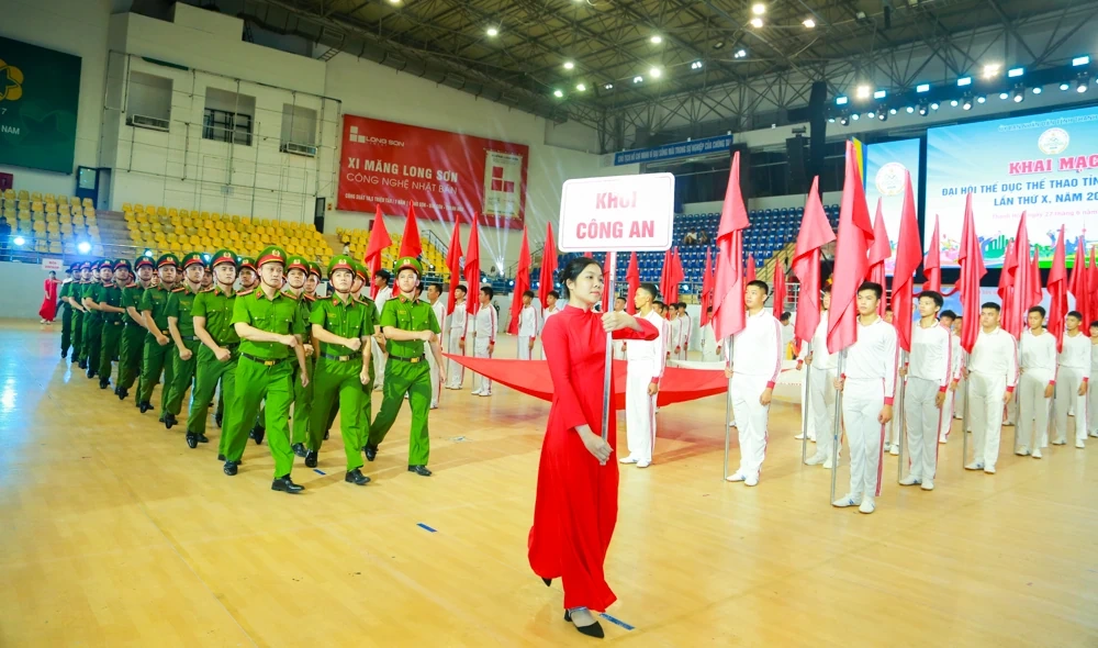 Tổng duyệt Lễ khai mạc Đại hội Thể dục thể thao tỉnh Thanh Hóa lần thứ X