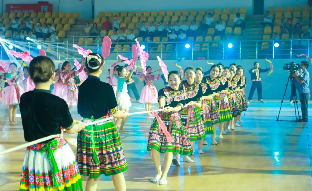 Tổng duyệt Lễ khai mạc Đại hội Thể dục thể thao tỉnh Thanh Hóa lần thứ X