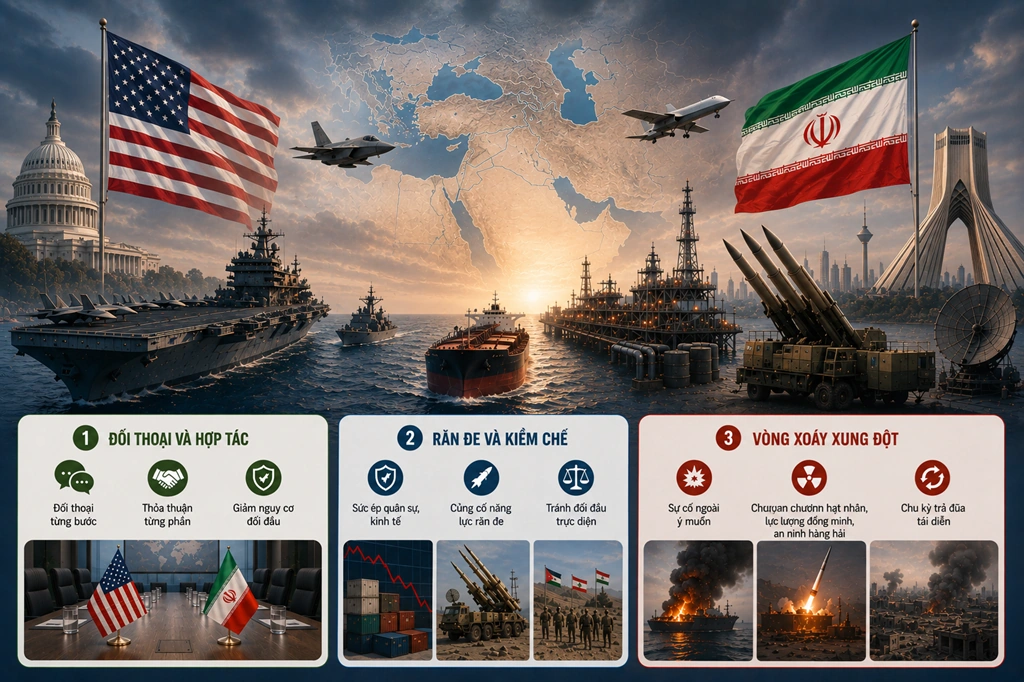 Mỹ - Iran: Hòa bình hay chỉ là khoảng lặng chiến lược?