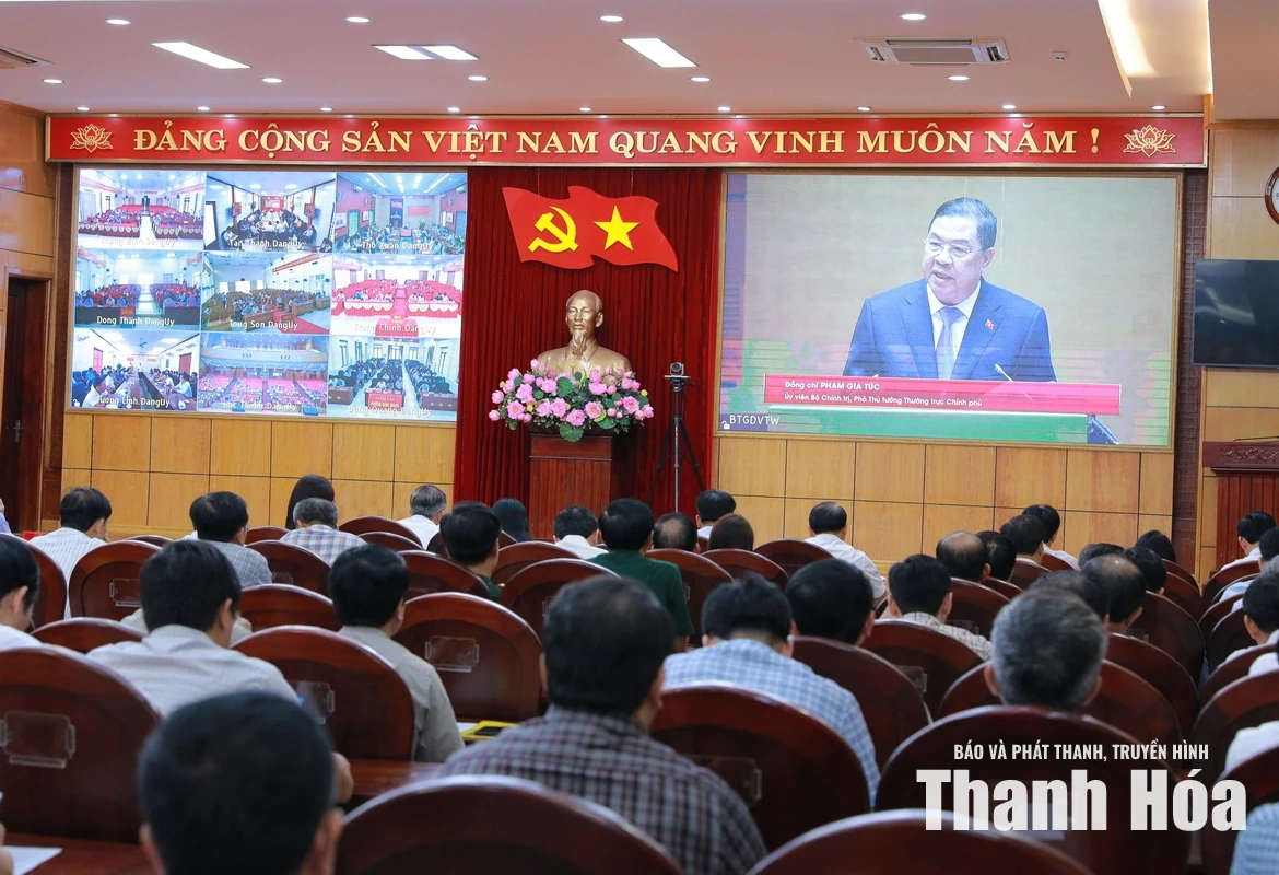 Thanh Hóa: Hơn 47 nghìn đại biểu nghiên cứu, học tập, quán triệt Nghị quyết số 10-NQ/TW của Bộ Chính trị
