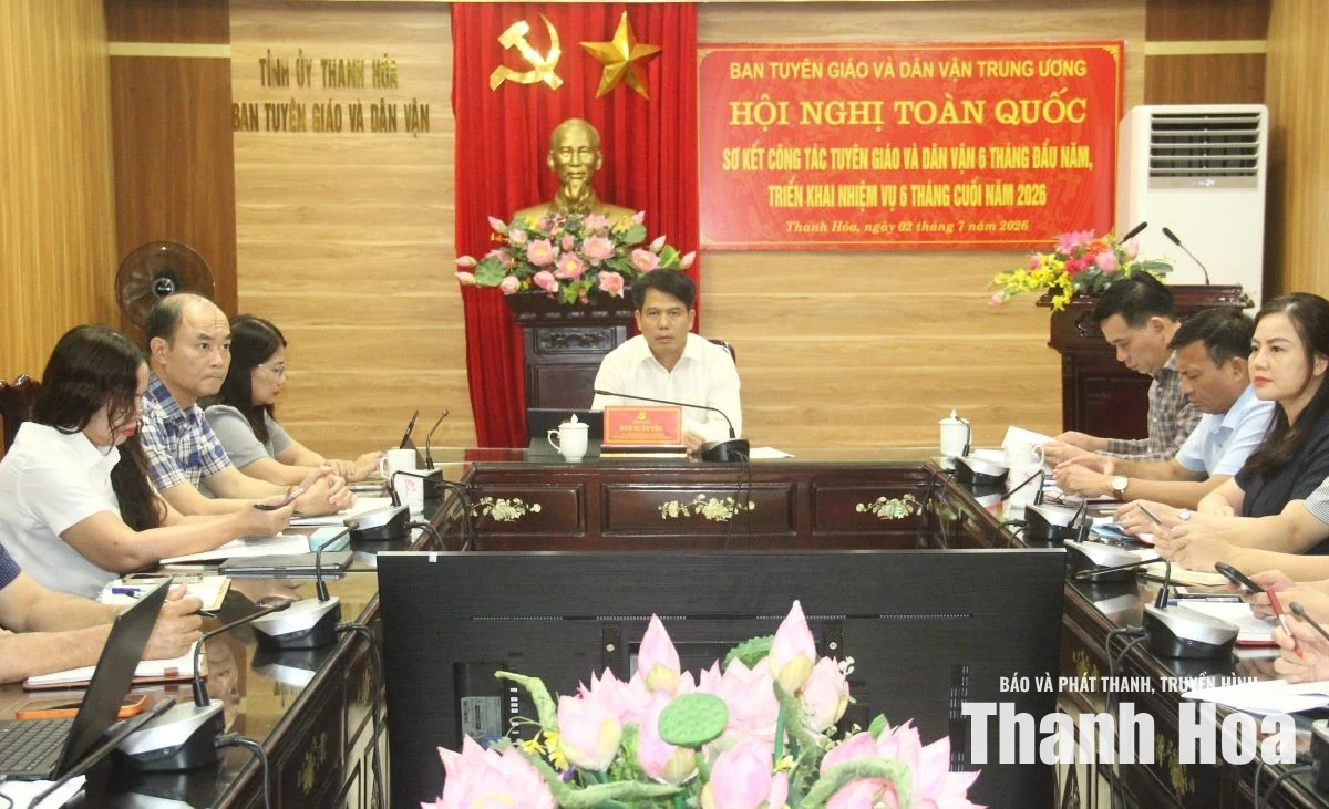 Ngành tuyên giáo và dân vận tiếp tục “đi trước, mở đường”, chuyển mạnh từ truyền thông một chiều sang “tương tác đa chiều”