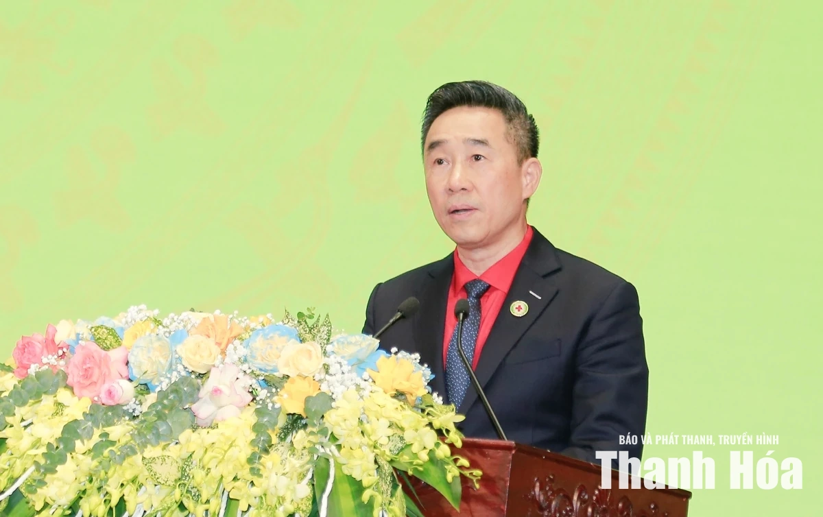 Đại hội đại biểu Hội Chữ thập đỏ tỉnh Thanh Hóa lần thứ XI, nhiệm kỳ 2026-2030