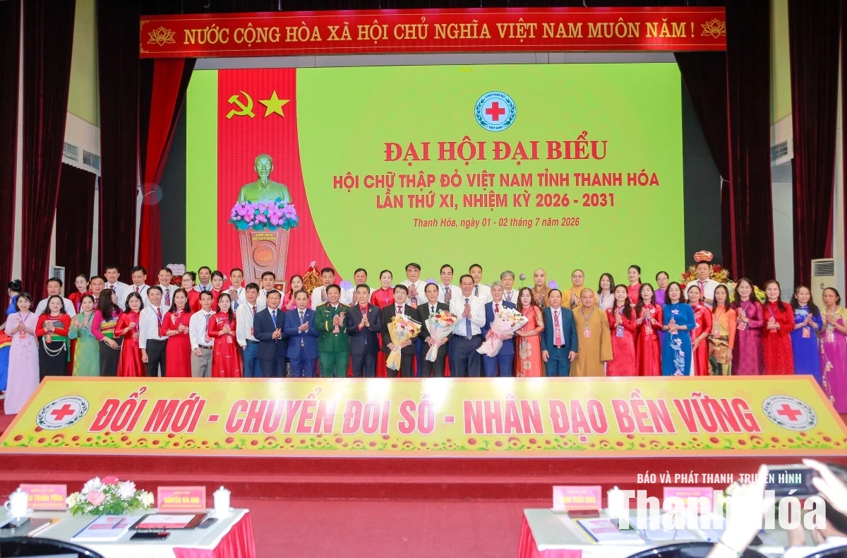 Đại hội đại biểu Hội Chữ thập đỏ tỉnh Thanh Hóa lần thứ XI, nhiệm kỳ 2026-2030