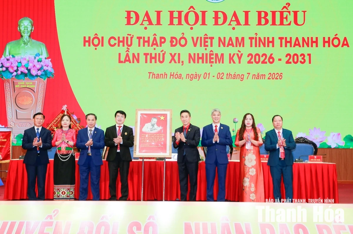 Đại hội đại biểu Hội Chữ thập đỏ tỉnh Thanh Hóa lần thứ XI, nhiệm kỳ 2026-2030