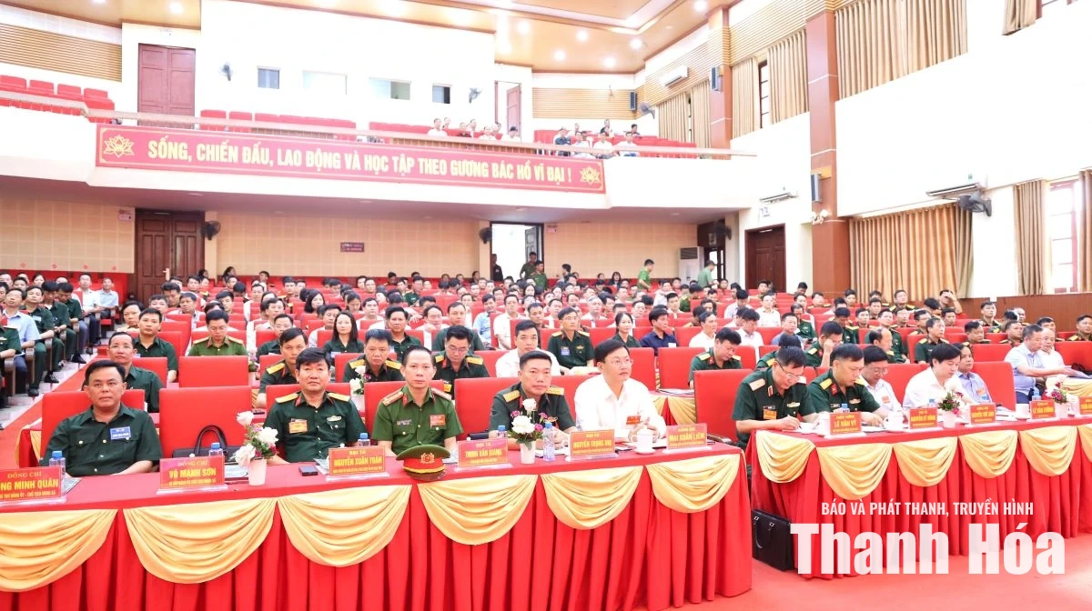 Diễn tập tác chiến trong khu vực phòng thủ xã Nông Cống