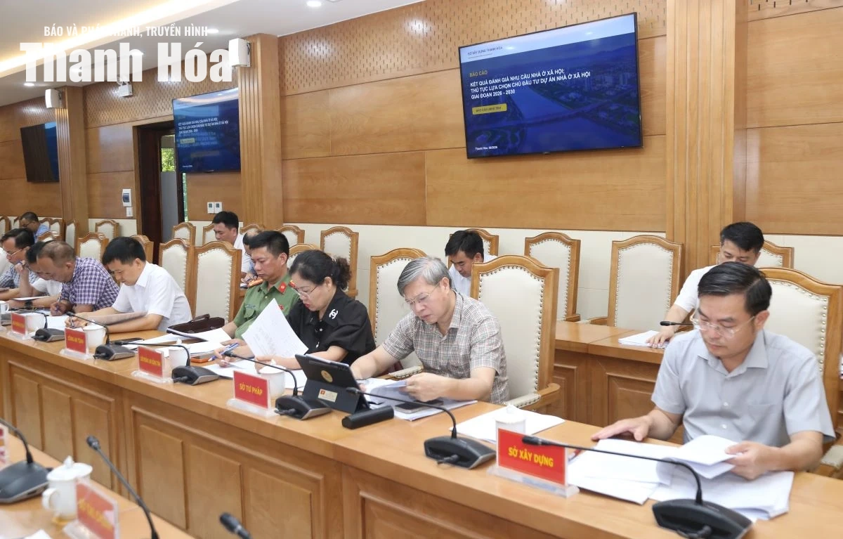Đảm bảo hoàn thành 900 căn nhà ở xã hội trong năm 2026