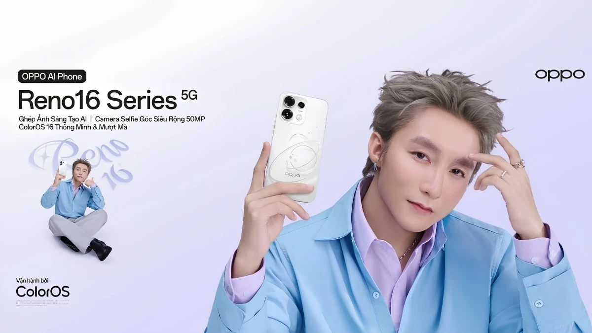 Đặc quyền đặt trước OPPO Reno16 F tại CellphoneS: Nhận ưu đãi mua kèm phụ kiện độc lạ OPPO Bubble