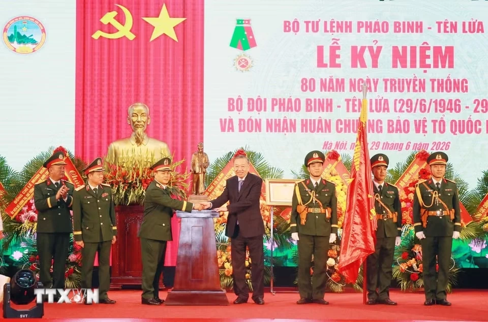 Tổng Bí thư, Chủ tịch nước Tô Lâm: Xây dựng lực lượng Pháo binh - Tên lửa hiện đại, đủ sức hoàn thành nhiệm vụ trong điều kiện mới