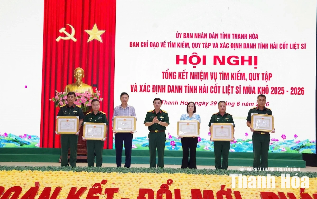 Tổng kết công tác tìm kiếm, quy tập hài cốt liệt sĩ mùa khô 2025-2026