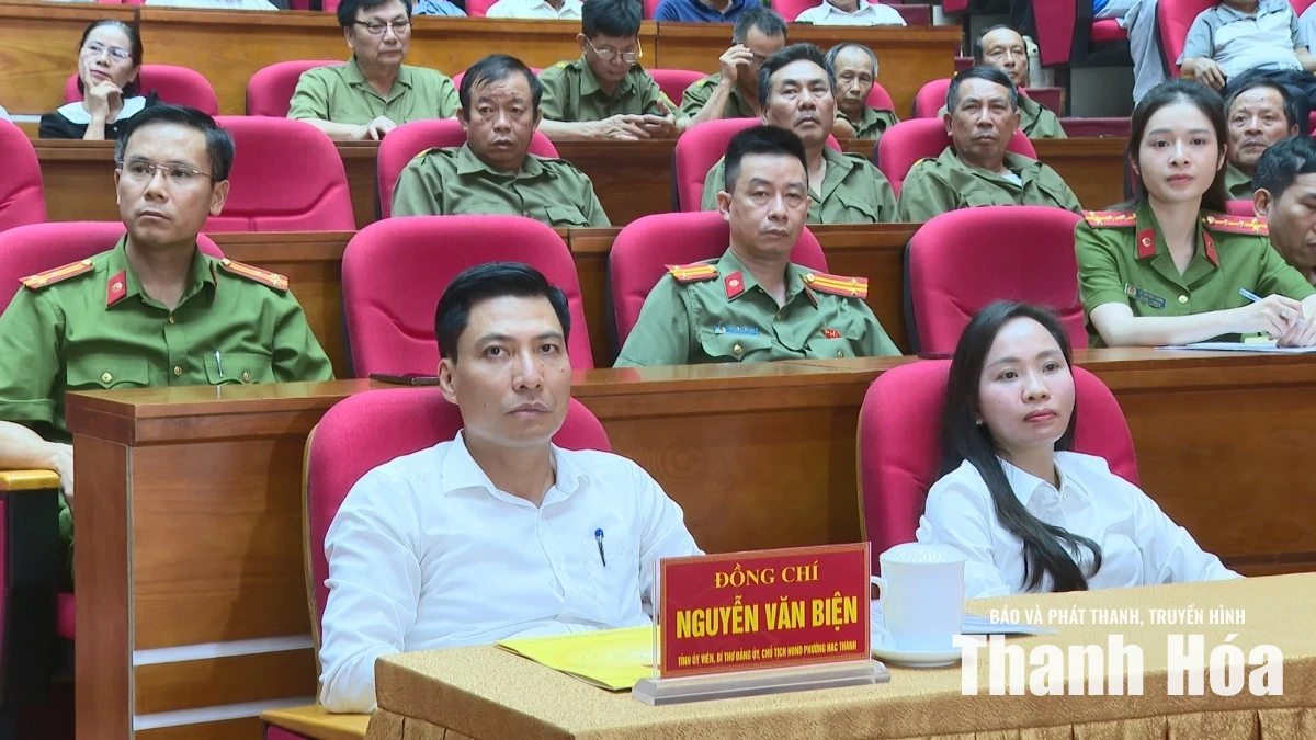 Ứng dụng mới giúp người dân kết nối với Công an phường Hạc Thành