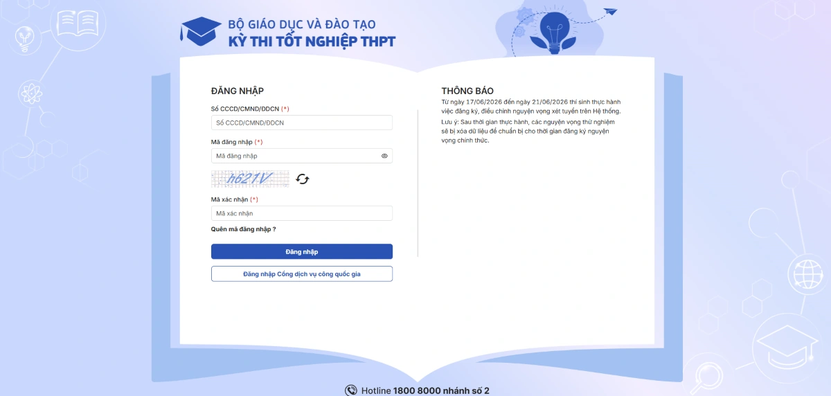 Hai cách tra cứu điểm thi tốt nghiệp THPT năm 2026