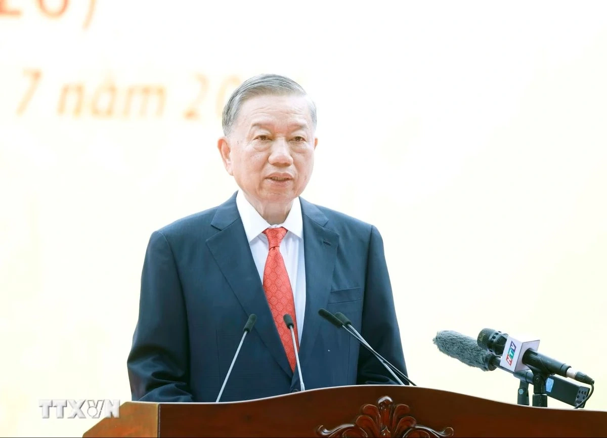 Tổng Bí thư, Chủ tịch nước Tô Lâm dự Lễ kỷ niệm 50 năm Ngày thành phố Sài Gòn-Gia Định vinh dự mang tên Chủ tịch Hồ Chí Minh