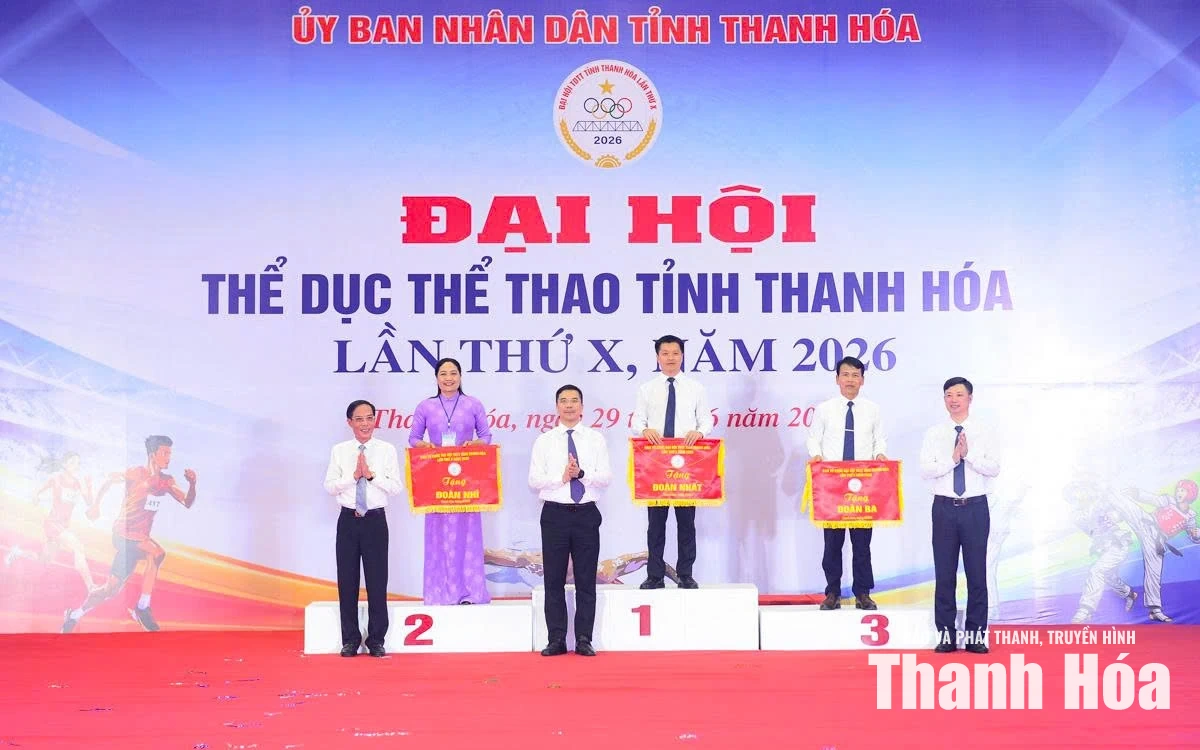 Đại hội Thể dục Thể thao tỉnh Thanh Hóa lần thứ X thành công rực rỡ