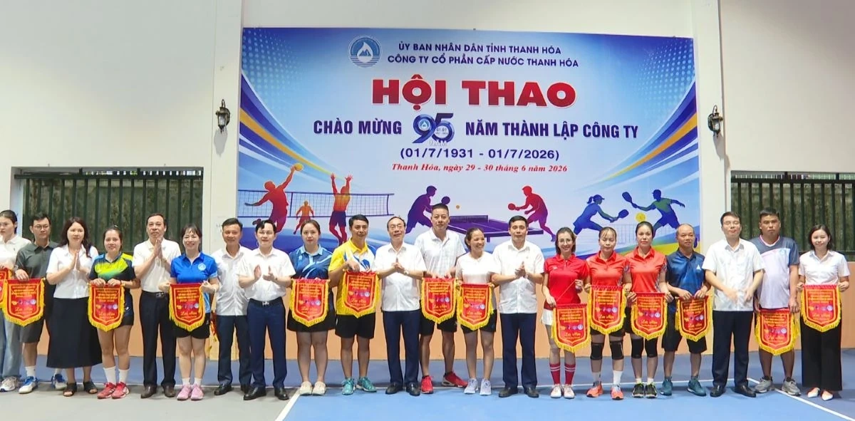 Nhiều hoạt động kỷ niệm 95 năm thành lập Công ty CP cấp nước Thanh Hóa