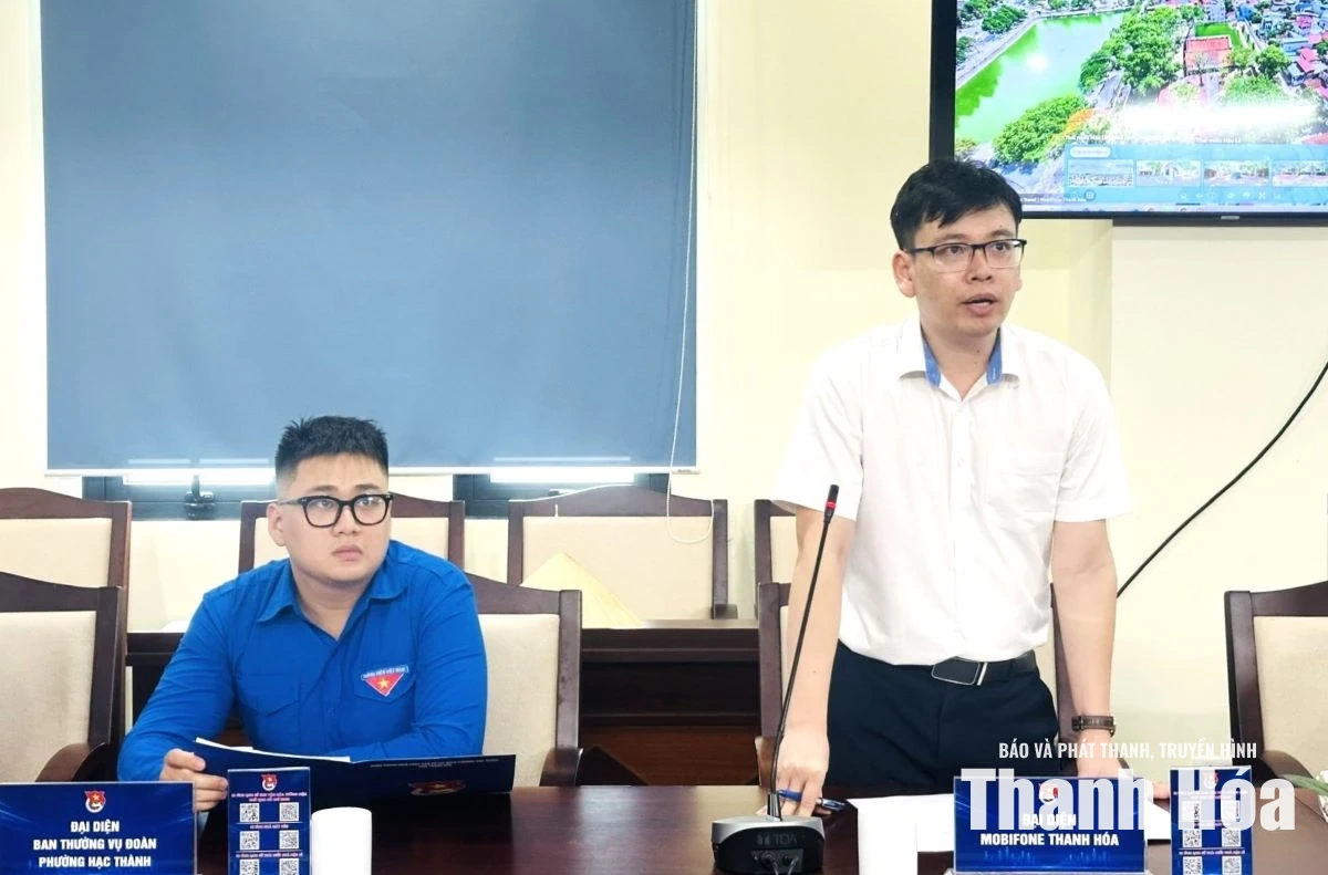 Đoàn phường Hạc Thành phản biện nội dung số hóa di tích lịch sử - văn hóa
