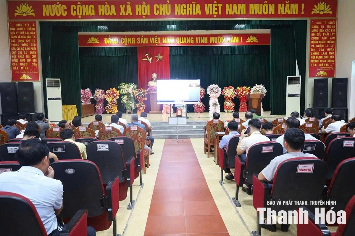 Vạn Lộc nâng cao năng lực số cho đội ngũ cán bộ cơ sở