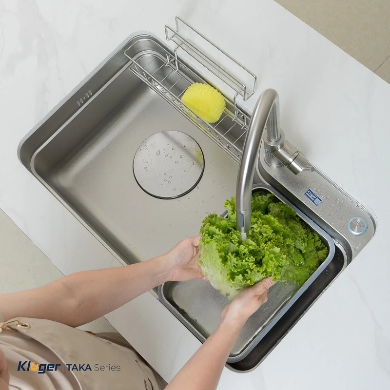 Kiến tạo không gian bếp tiện nghi với phiên bản chậu rửa nâng cấp mới nhất từ Kluger