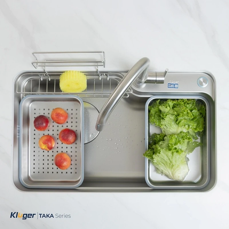 Kiến tạo không gian bếp tiện nghi với phiên bản chậu rửa nâng cấp mới nhất từ Kluger