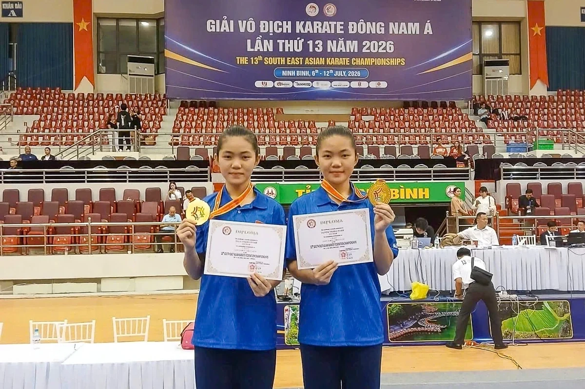 Karate Thanh Hóa toả sáng tại Giải vô địch Đông Nam Á 2026