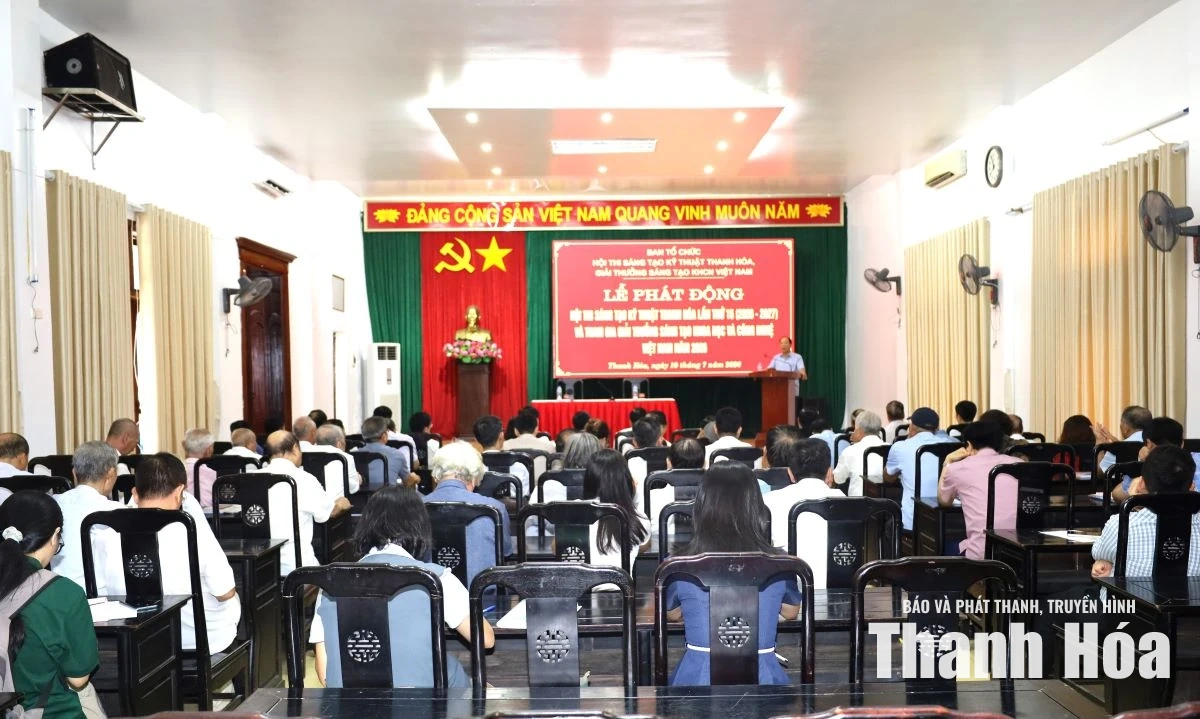 Phát động Hội thi Sáng tạo kỹ thuật Thanh Hóa lần thứ 15