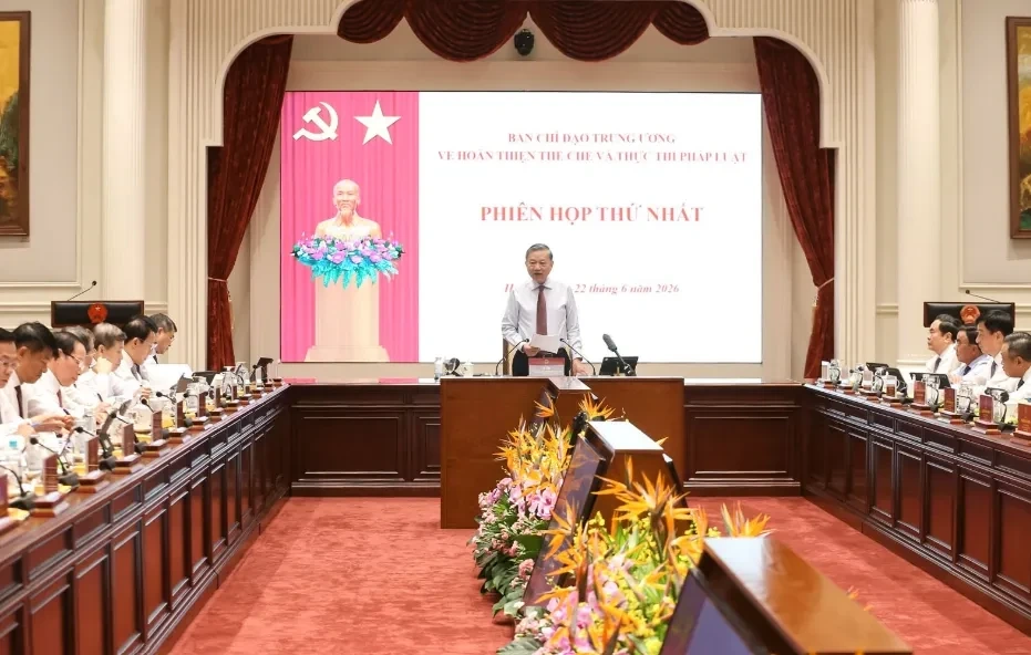 Kết luận của Tổng Bí thư, Chủ tịch nước Tô Lâm về hoàn thiện thể chế và thực thi pháp luật