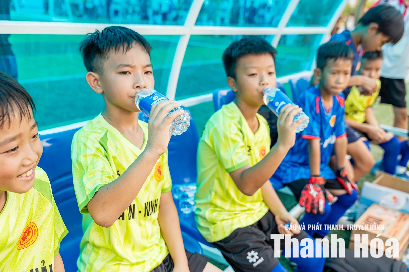 Vinamilk tiếp sức cầu thủ nhí tại Giải Bóng đá Nhi đồng Báo và Phát thanh, truyền hình Thanh Hóa