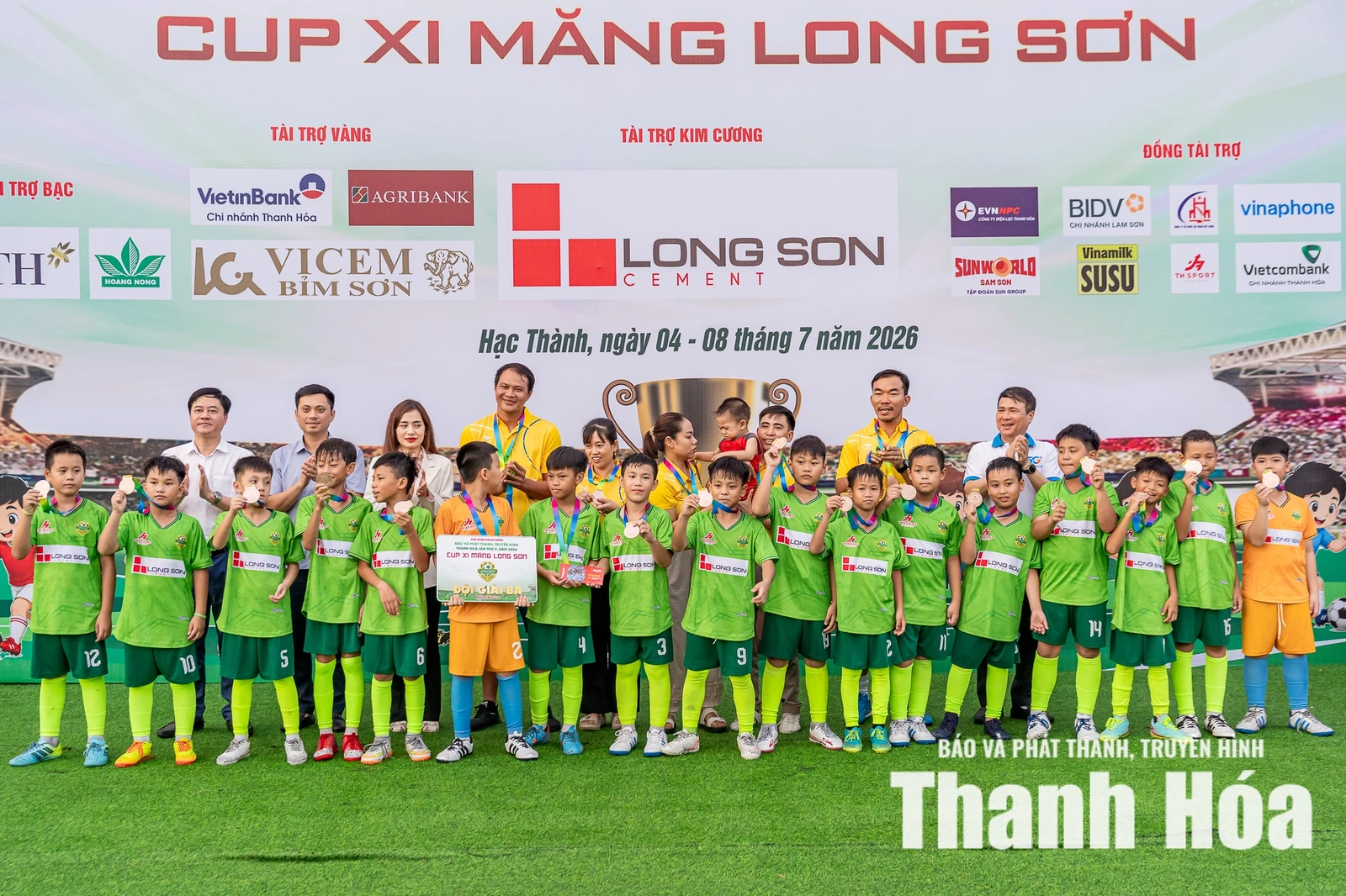 Những tân binh để lại dấu ấn ở Giải Bóng đá Nhi đồng Báo và Phát thanh, truyền hình Thanh Hóa lần thứ V