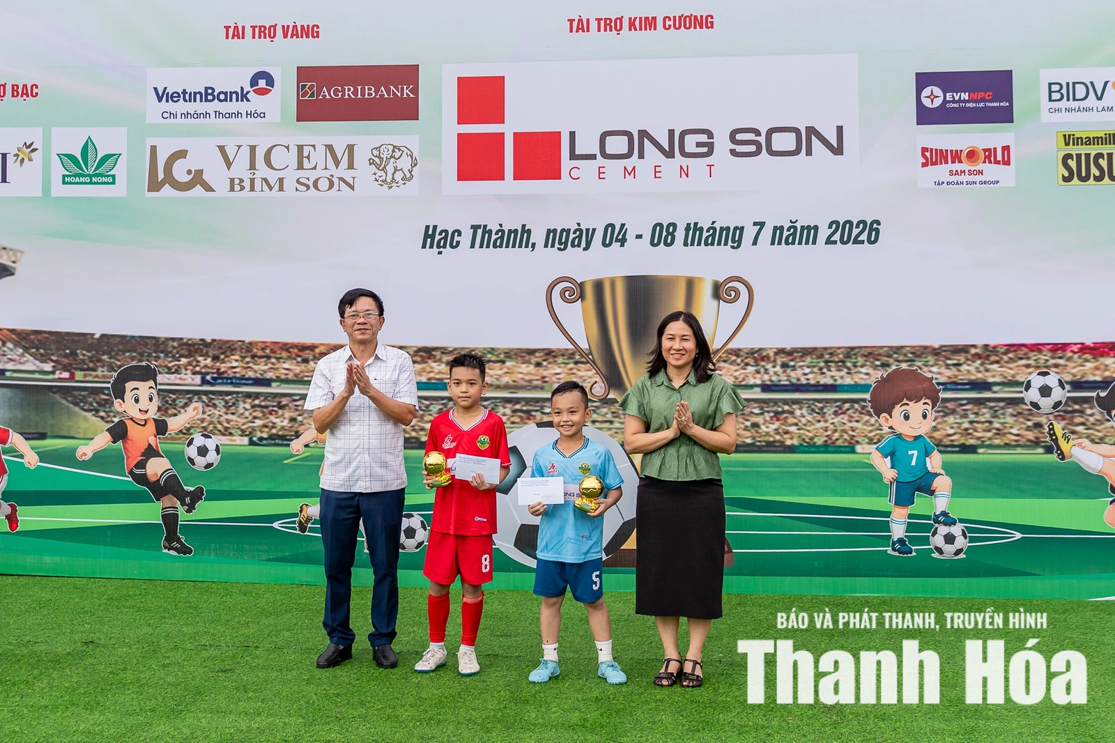 Những gương mặt xuất sắc được vinh danh tại Giải Bóng đá Nhi đồng Báo và Phát thanh, truyền hình Thanh Hóa lần thứ V