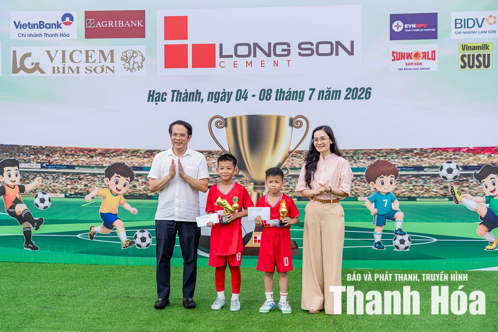 Những gương mặt xuất sắc được vinh danh tại Giải Bóng đá Nhi đồng Báo và Phát thanh, truyền hình Thanh Hóa lần thứ V