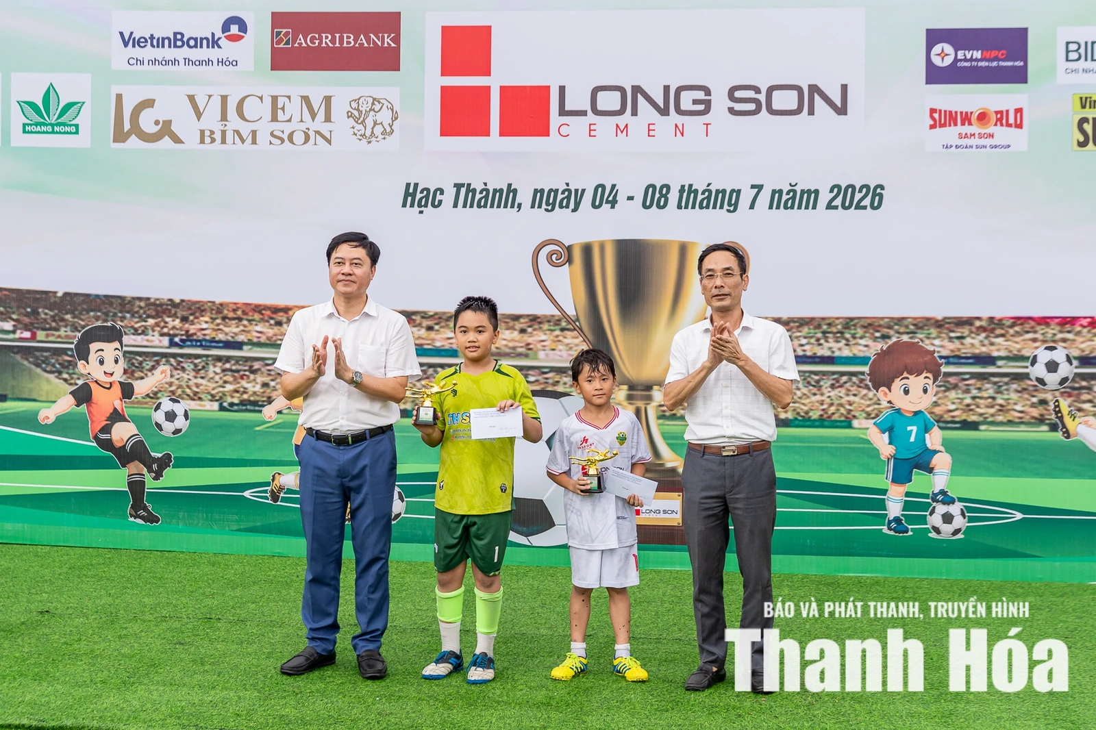 Những gương mặt xuất sắc được vinh danh tại Giải Bóng đá Nhi đồng Báo và Phát thanh, truyền hình Thanh Hóa lần thứ V