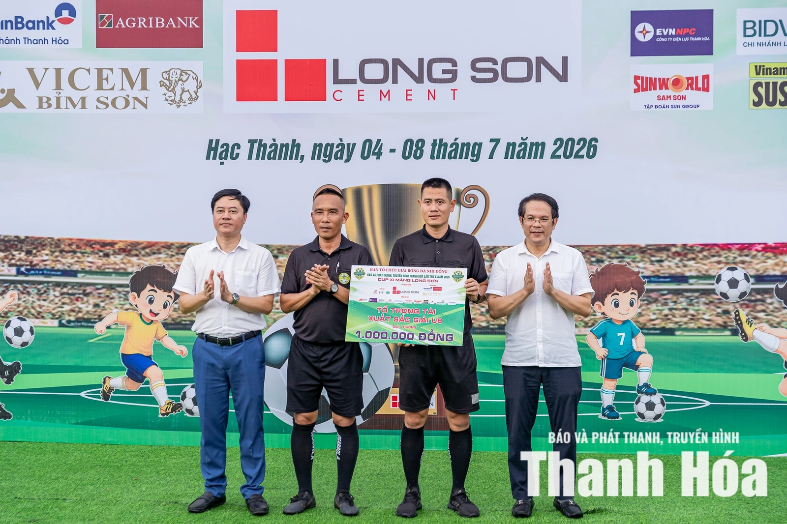 Những gương mặt xuất sắc được vinh danh tại Giải Bóng đá Nhi đồng Báo và Phát thanh, truyền hình Thanh Hóa lần thứ V