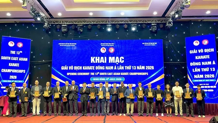 Karate Thanh Hóa toả sáng tại Giải vô địch Đông Nam Á 2026