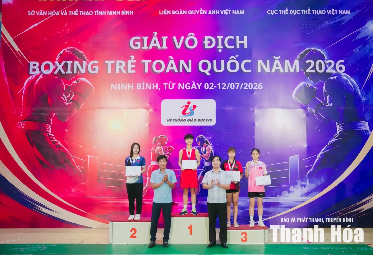 Boxing Thanh Hóa giành 7 huy chương tại Giải vô địch boxing trẻ toàn quốc