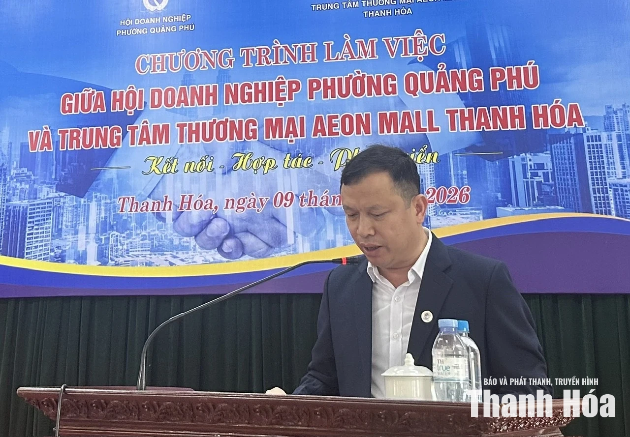 Kết nối đưa hàng hóa Thanh Hóa vào Trung tâm thương mại AEON MALL