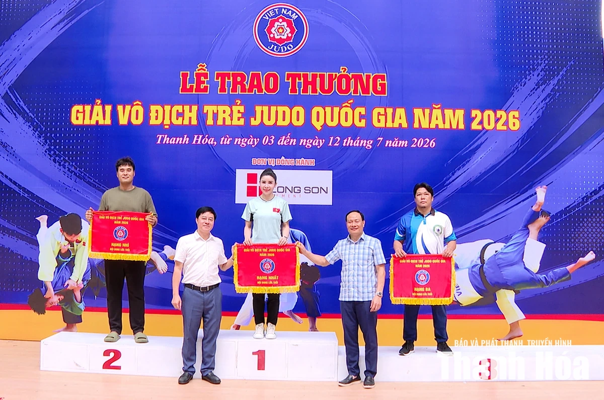 Thanh Hoá xếp nhì toàn đoàn tại Giải Vô địch trẻ Judo quốc gia năm 2026