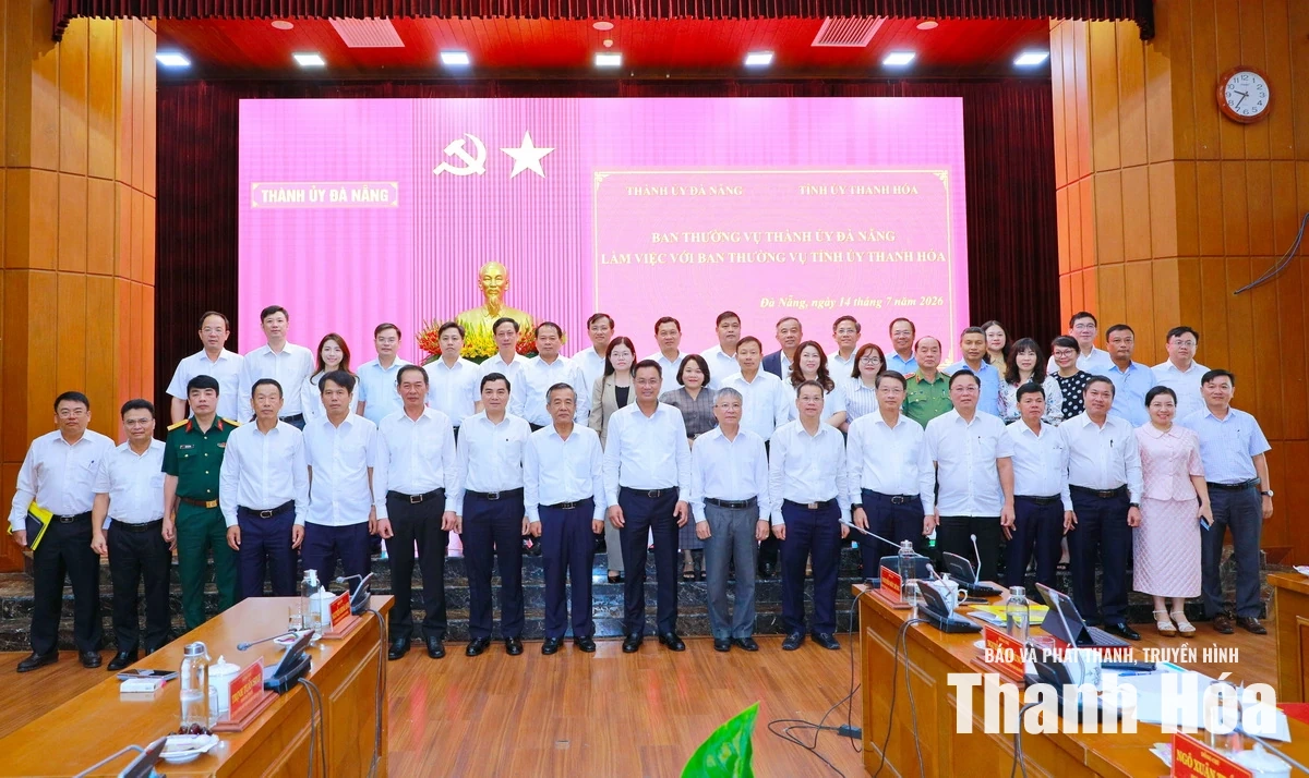 Thanh Hóa - Đà Nẵng chia sẻ kinh nghiệm, thống nhất hợp tác phát triển