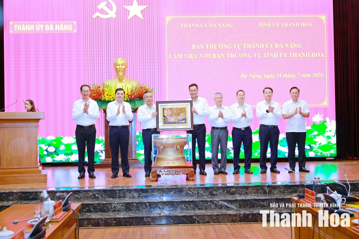 Thanh Hóa - Đà Nẵng chia sẻ kinh nghiệm, thống nhất hợp tác phát triển