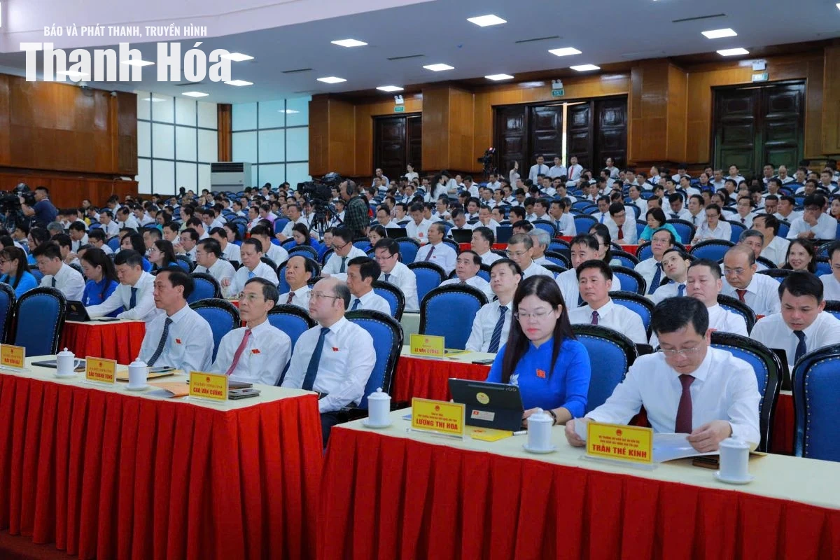 Khai mạc trọng thể Kỳ họp thứ tư, HĐND tỉnh Thanh Hóa khóa XIX, nhiệm kỳ 2026-2031