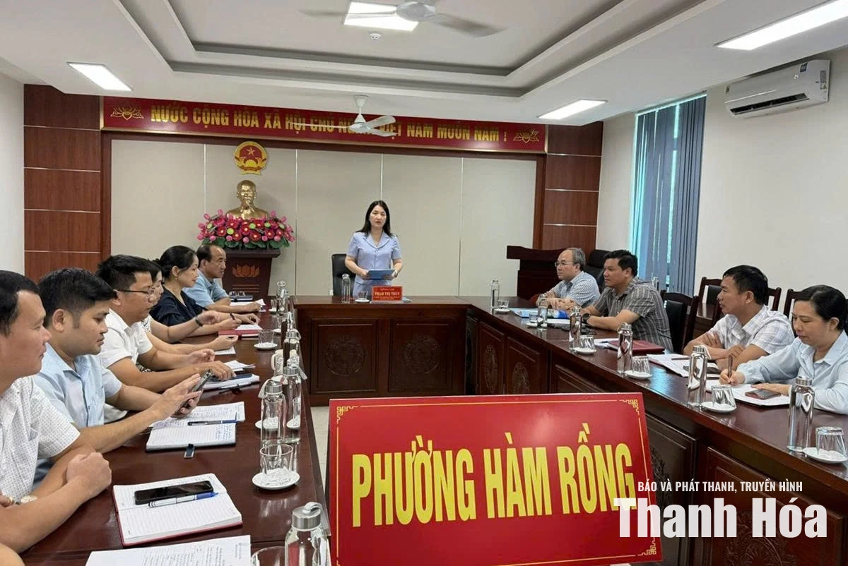 Phường Hàm Rồng tăng cường kiểm tra, giám sát phòng ngừa sai phạm