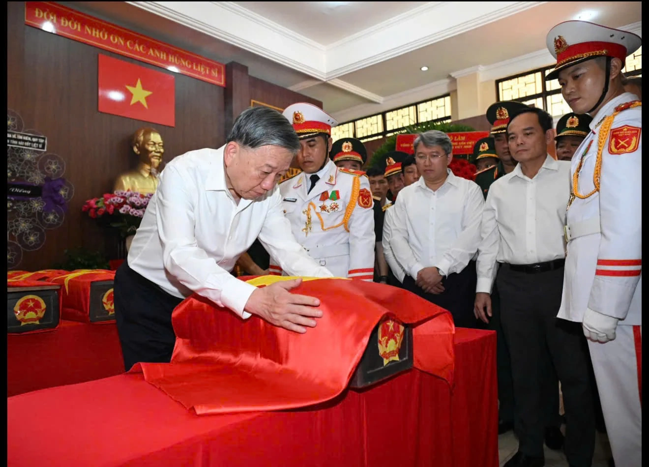 Toàn văn phát biểu của Tổng Bí thư, Chủ tịch nước Tô Lâm trong cuộc gặp gỡ lực lượng làm nhiệm vụ tại Công viên Lê Thị Riêng