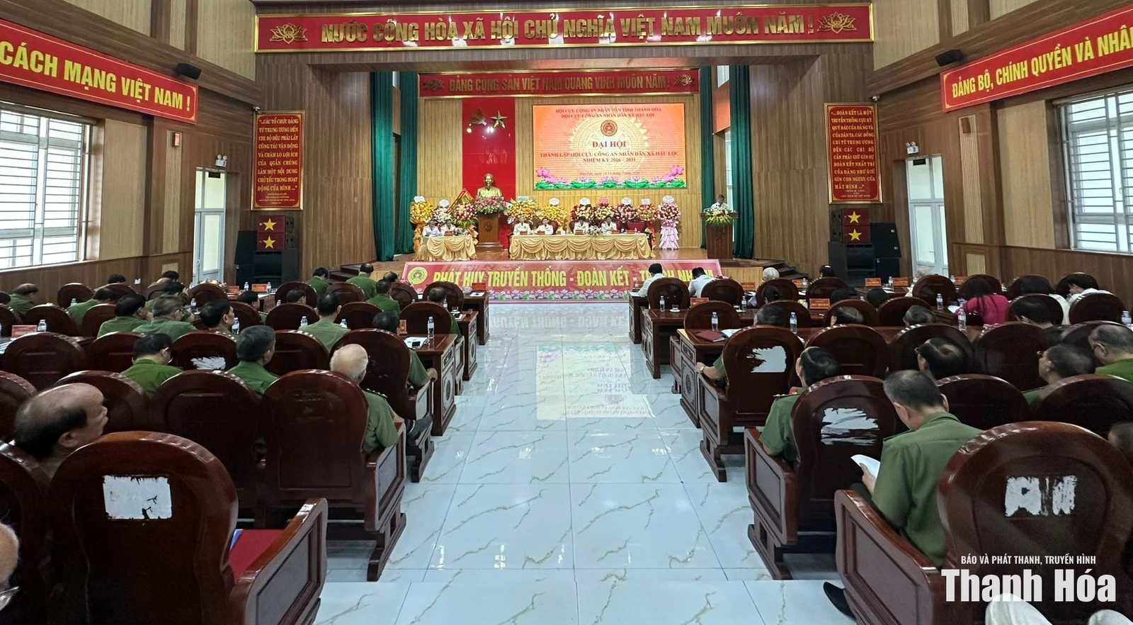 Thành lập Hội Cựu Công an Nhân dân xã Hậu Lộc
