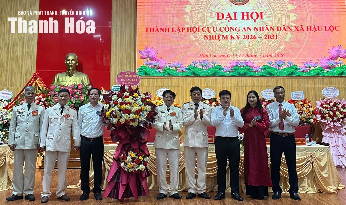 Thành lập Hội Cựu Công an Nhân dân xã Hậu Lộc