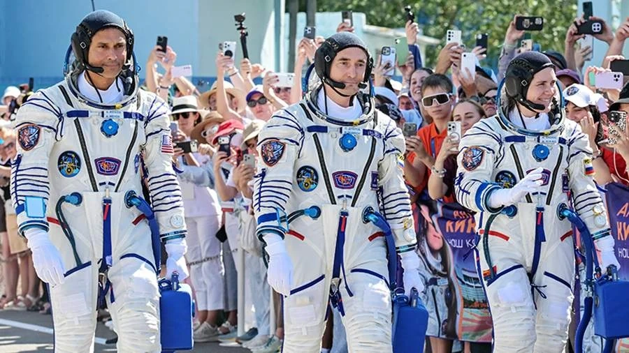 Nga phóng tàu Soyuz MS-29 đưa phi hành đoàn Nga - Mỹ lên ISS