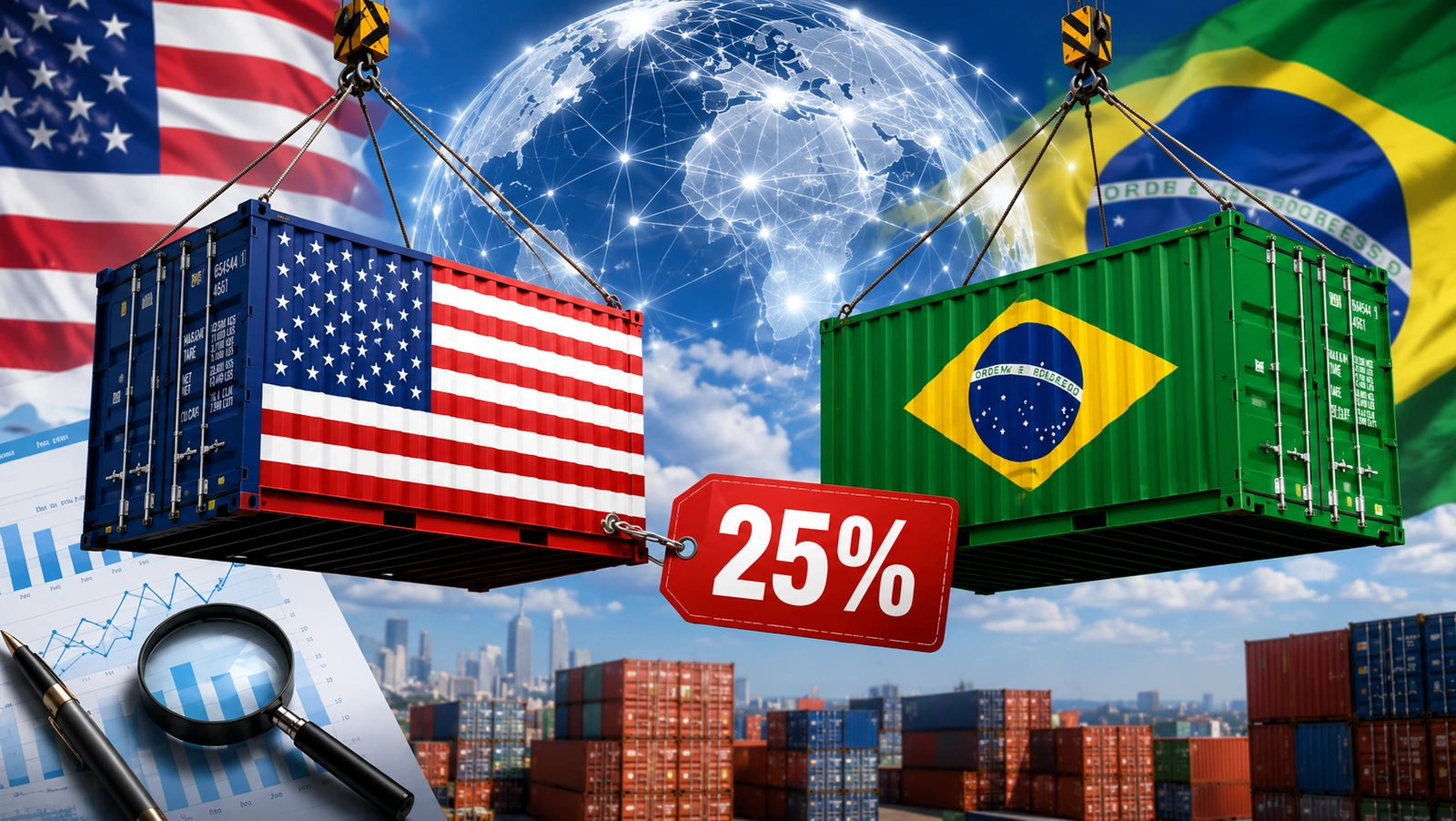 Brazil tuyên bố đáp trả thuế quan của Mỹ, khởi kiện lên WTO