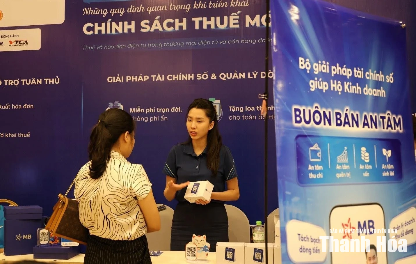 MB chung tay hỗ trợ hộ kinh doanh triển khai hiệu quả chính sách thuế mới