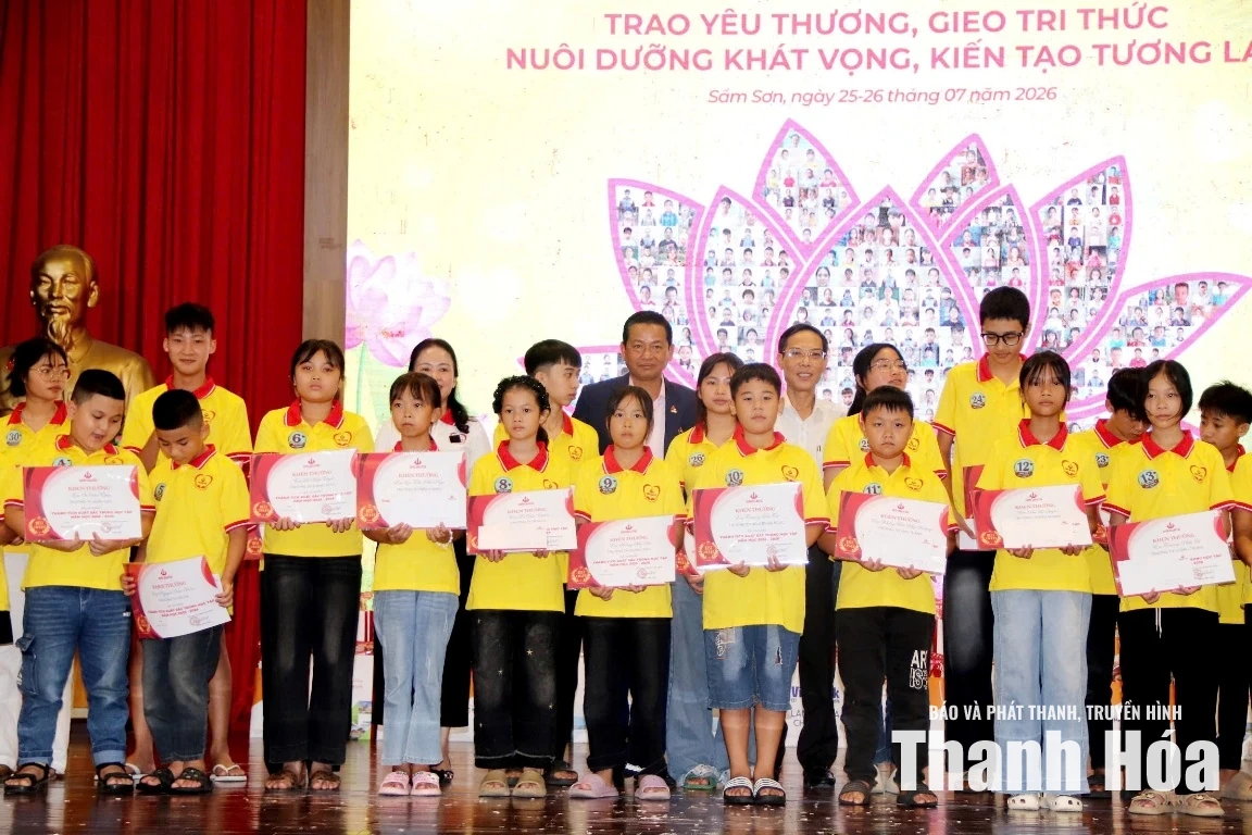 Trái tim yêu thương” tiếp thêm nghị lực cho trẻ mồ côi